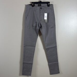 NWT Jachs Charcoal Grey Chinos Men’s 29x34 E-182-GRY NWT Classic Fit